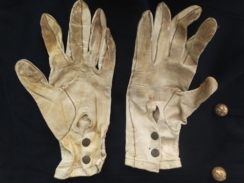 Gants peau officier 1914 - en,