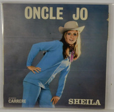 disque vinyle 45 tours oncle jo sheila