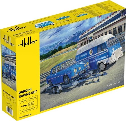 Heller coffret gordini racing - heller,,