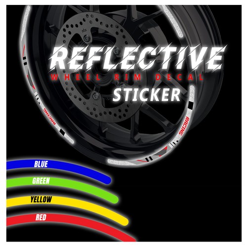 Sh21 reflective wheel - reflective, rim