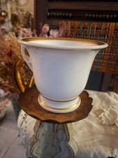 ANCIENNE GRANDE TASSE À CHOCOLAT PORCELAINE VIEUX PARIS