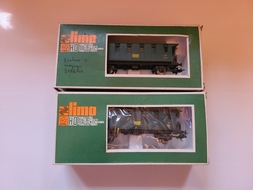 Lima lot 2 wagons - de,