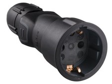 Embrayage Schuko en caoutchouc plein Legrand avec serre-câble Top Quality IP44