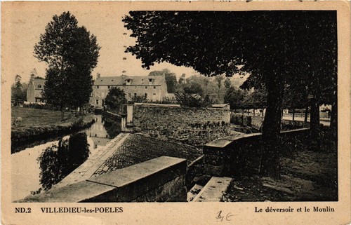Cpa villedieu les poeles le - cpa,