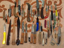 Lot 36 couteaux et couteaux de