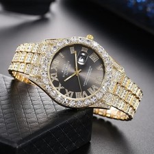 Montre homme bling quartz - montre,
