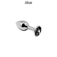 Plug anal métal bijou Rosebud