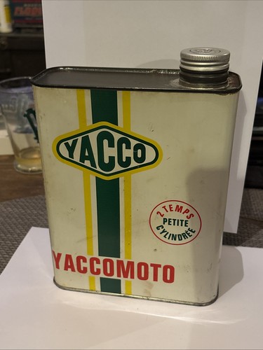 Ancien bidon huile yacco - ancien,