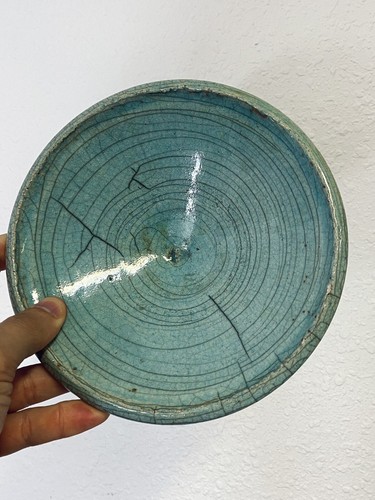 Sublime bol bleu raku japonais - bol,