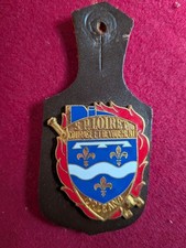 insigne de pompiers,pucelle,Sapeurs pompiers d'Orléans Loiret (17i)