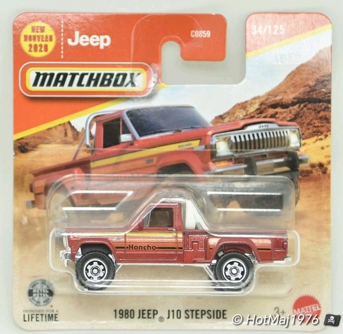 Matchbox jeep j10 stepside - matchbox,