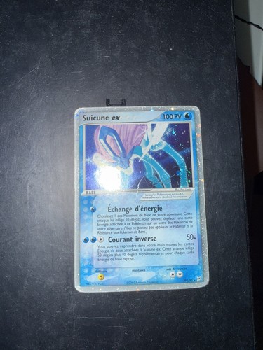 Carte pokémon suicune - carte,