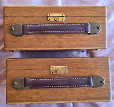 2 boîtes / coffrets / valises