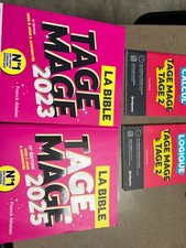 Obligatoire tage mage 2023 et bible Tage mage 2025 très bon etat