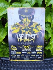 Plaque métal Hellfest 2017
