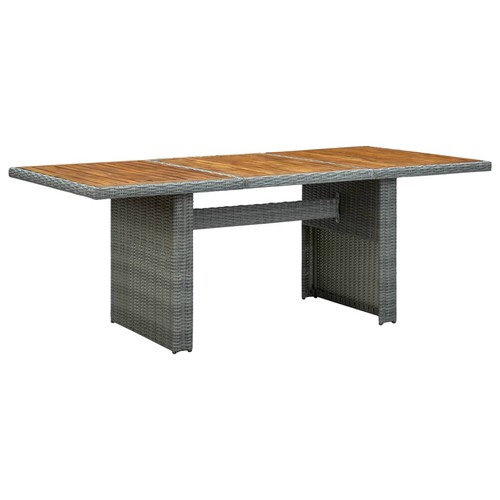 Table jardin gris clair - jardin,