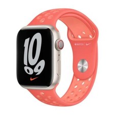Véritable Apple Nike 40mm/41mm Sport Montre Bande Magique Ember / Pourpre Extase