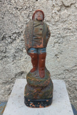 Ancienne Sculpture FIGURINE DE