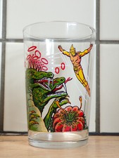 VERRE à MOUTARDE-VINTAGE-SPECTREMAN-1981-Supekutoruman-2