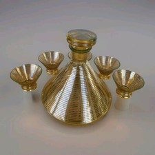 Art déco set liqueur - art, verre
