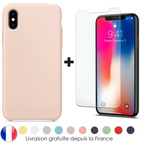Coque silicone pour iphone 7 - pour,