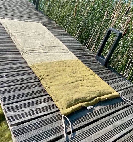 Matelas sol lin tie - de, en
