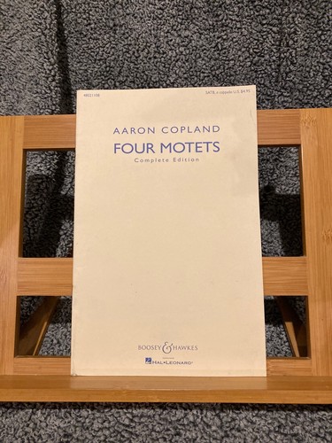 Aaron copland four motets - aaron,