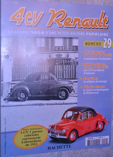 Fascicule 4cv renault - fascicule, 29