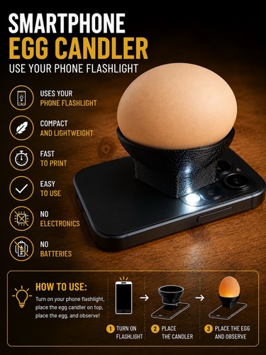 Mire œuf pour smartphone - mire,