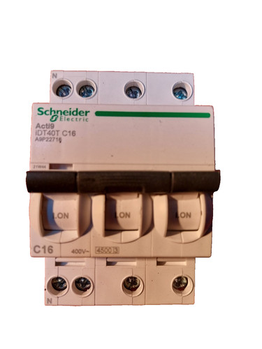 Disjoncteur triphase schneider - triphase,