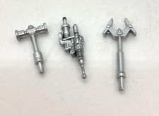 REPRO-TOYS 70's 80's / POPY/ DIECAST / LOT 3 OUTILS POUR ROBOT SIDERO