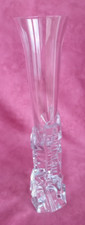 Superbe vase soliflore cristal