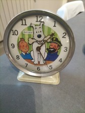 Ancien Réveil Animé Tintin Et Milou Bayard