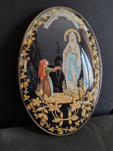 Reliquaire ancien visitation - reliquaire,
