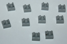 10 x Lego MdStone Tile 1x1 with Clip ref 2555 set 8037 8129 8098 7261 9495 7673