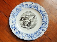 Ancienne Assiette Parlante