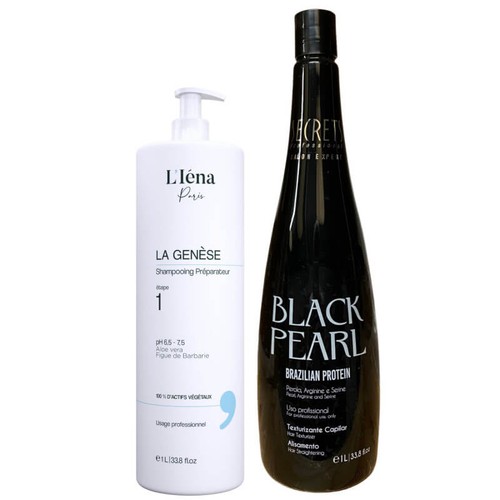 Kit lissage protéine black - kit,