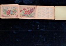 livret en accordéon dessins de broderie maison poiret freres neveu ancien 20 p