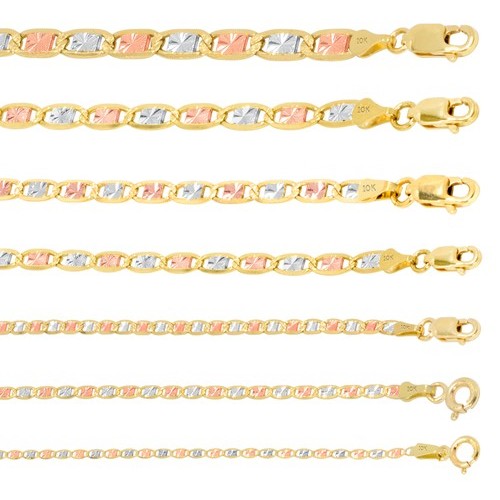 10k jaune rose - 10k, blanc