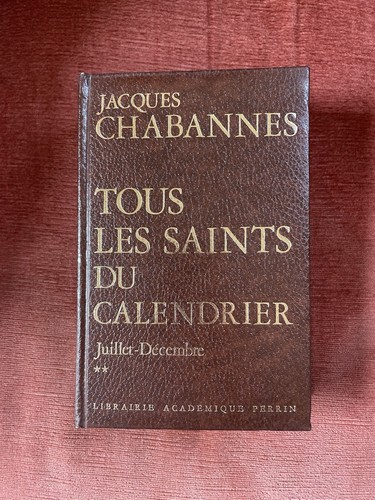 Livre tous les - :, saints
