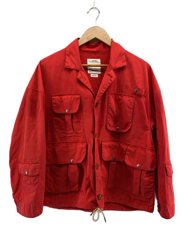Visvim veste coton rouge - coton,