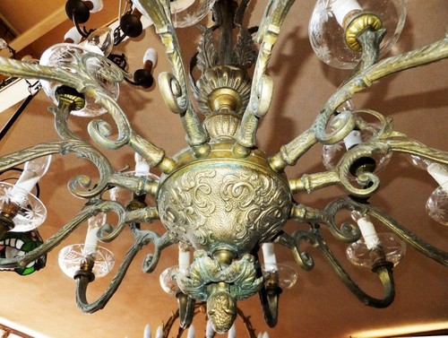 Lustre bougies - lustre,