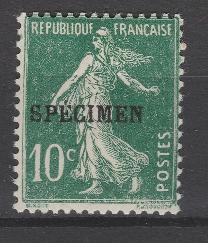 Timbre france type semeuse 10c - type,
