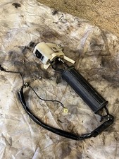 Manette et câble de gaz