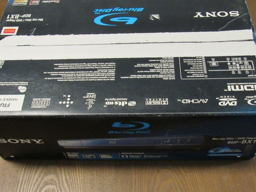 Sony bdp bx1 blu ray - sony, player