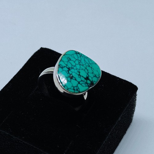 Bague réglable turquoise - , en