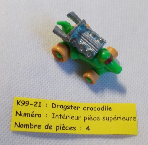 Kinder dragster crocodile - dragster,