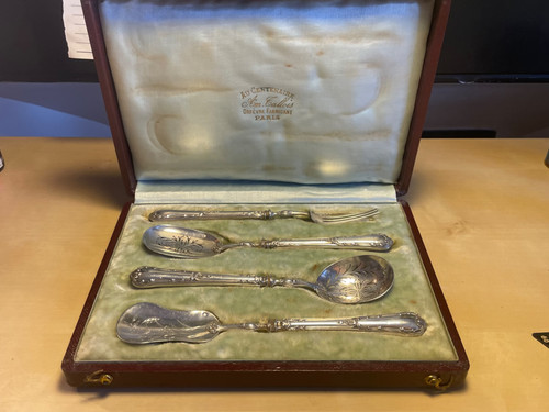 Service dessert ancien en - service,