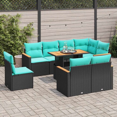 Salon jardin pcs avec - de, 9