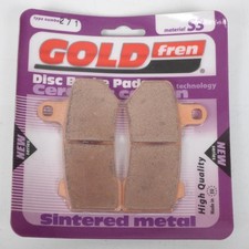 Plaquette de frein Gold Fren pour Moto Harley Davidson 1690 FLHXS Street Glide